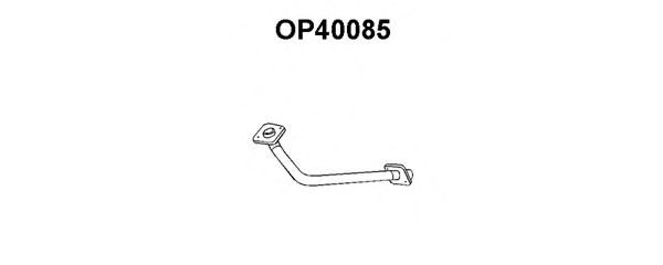 Труба выхлопного газа WALKER 04951