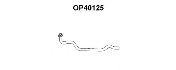 Труба выхлопного газа VENEPORTE OP40125