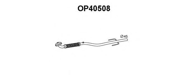 Труба выхлопного газа WALKER 10418