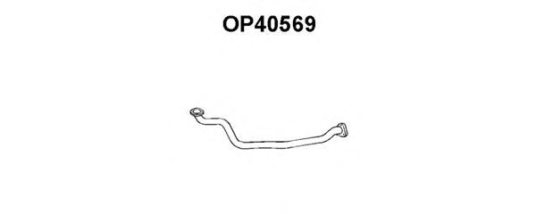 Труба выхлопного газа BOSAL 836041