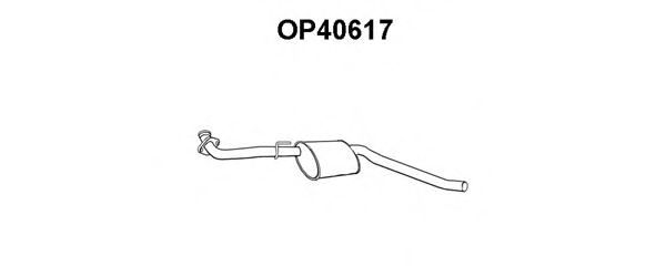 Предглушитель выхлопных газов VENEPORTE OP40617