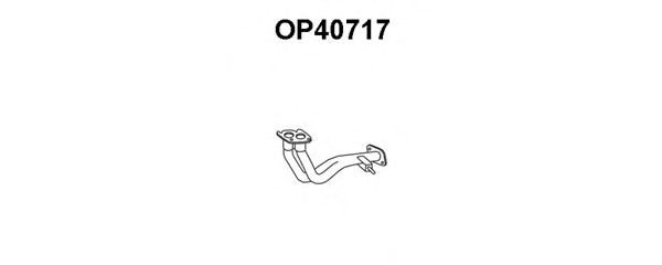 Труба выхлопного газа WALKER 21554