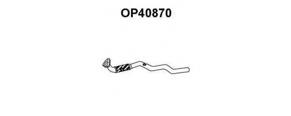 Труба выхлопного газа VENEPORTE OP40870