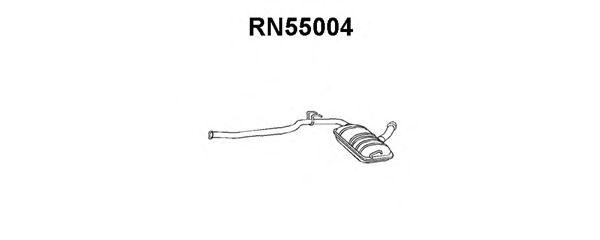 Предглушитель выхлопных газов VENEPORTE RN55004