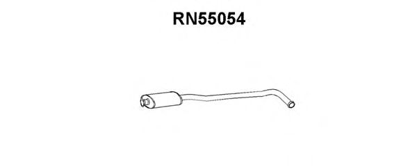 Средний глушитель выхлопных газов VENEPORTE RN55054