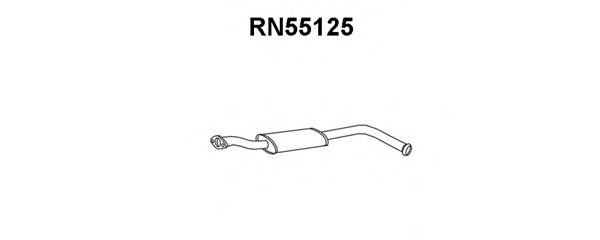 Предглушитель выхлопных газов VENEPORTE RN55125