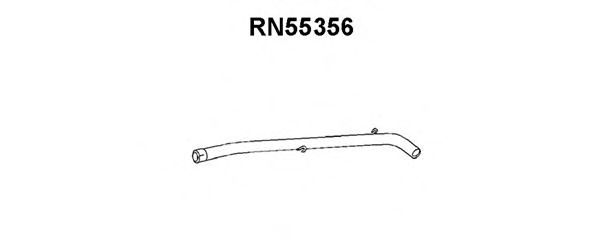 Труба выхлопного газа KLARIUS 140131