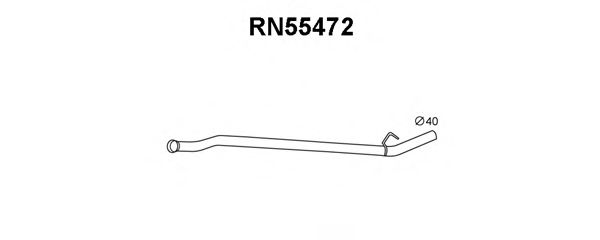 Труба выхлопного газа VENEPORTE RN55472