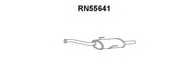 Предглушитель выхлопных газов VENEPORTE RN55641