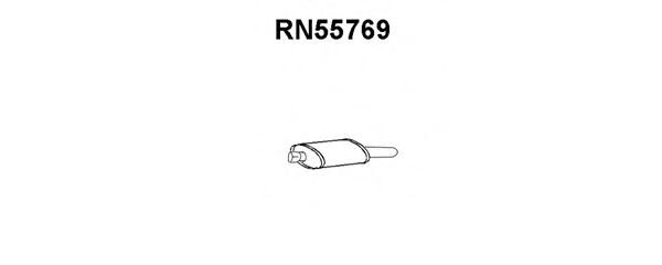 Предглушитель выхлопных газов VENEPORTE RN55769