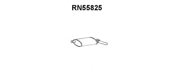 Глушитель выхлопных газов конечный VENEPORTE RN55825