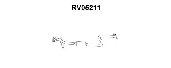 Предглушитель выхлопных газов VENEPORTE RV05211