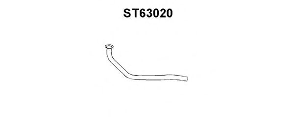 Труба выхлопного газа VENEPORTE ST63020