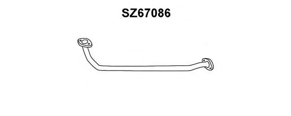 Труба выхлопного газа VENEPORTE SZ67086