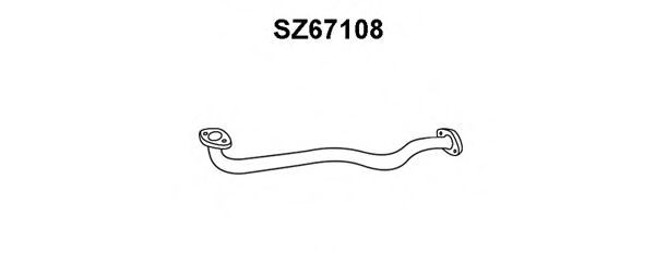 Труба выхлопного газа VENEPORTE SZ67108