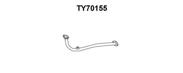 Труба выхлопного газа VENEPORTE TY70155