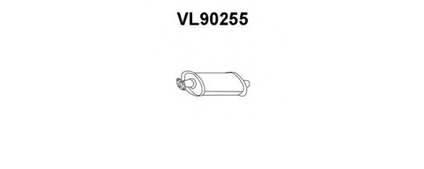 Предглушитель выхлопных газов VENEPORTE VL90255