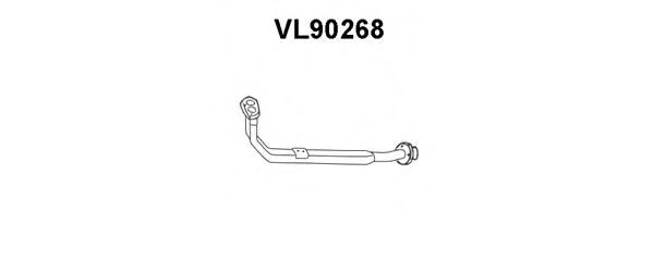 Труба выхлопного газа VENEPORTE VL90268