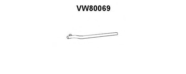 Труба выхлопного газа KLARIUS 130187