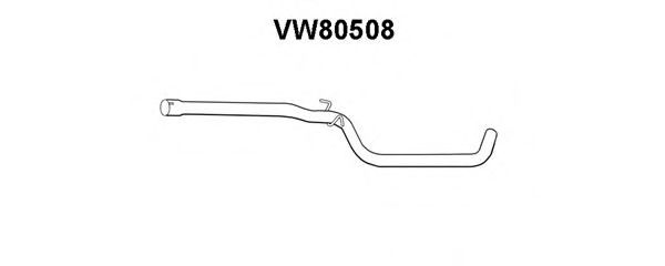 Труба выхлопного газа VENEPORTE VW80508