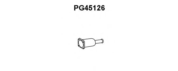 Предглушитель выхлопных газов VENEPORTE PG45126