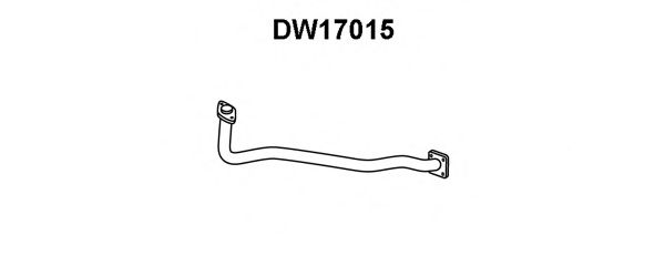 Труба выхлопного газа VENEPORTE DW17015