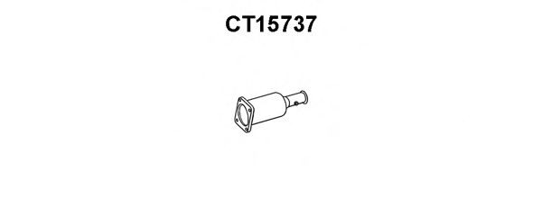 Предглушитель выхлопных газов VENEPORTE CT15737