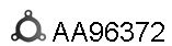 Прокладка, труба выхлопного газа VENEPORTE AA96372