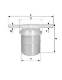 Топливный фильтр UNIFLUX FILTERS XB292