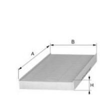 Фильтр, воздух во внутренном пространстве UNIFLUX FILTERS XC142