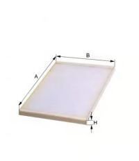 Фильтр, воздух во внутренном пространстве UNIFLUX FILTERS XC448