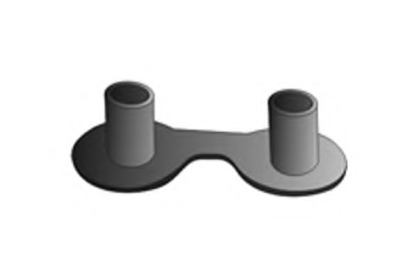 Кронштейн, труба выхлопного газа WALKER 86039