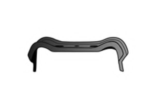 Кронштейн, труба выхлопного газа FENNO X11109