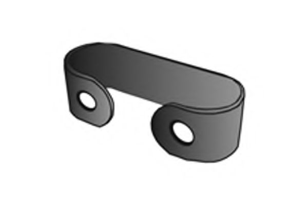 Кронштейн, труба выхлопного газа FENNO X11114