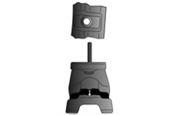 Кронштейн, труба выхлопного газа WALKER 81597