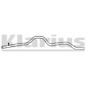 Труба выхлопного газа KLARIUS 160199