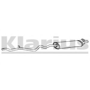 Глушитель выхлопных газов конечный KLARIUS 270225