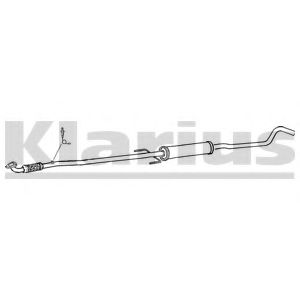 Средний глушитель выхлопных газов KLARIUS 270599