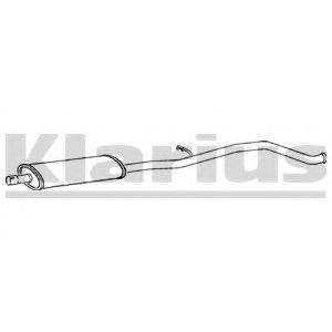 Средний глушитель выхлопных газов KLARIUS 270656