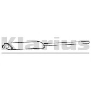 Средний глушитель выхлопных газов KLARIUS CN205P