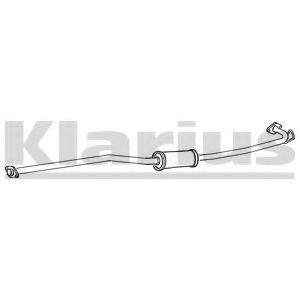 Средний глушитель выхлопных газов KLARIUS DN566B