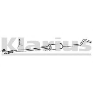 Средний глушитель выхлопных газов KLARIUS GM432Q