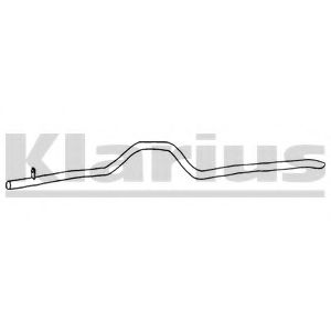 Труба выхлопного газа WALKER 14117