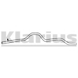 Труба выхлопного газа KLARIUS MZ335C