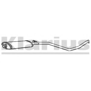 Средний глушитель выхлопных газов KLARIUS PG512V