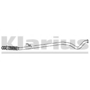 Средний глушитель выхлопных газов KLARIUS PG693D