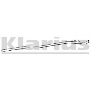 Труба выхлопного газа KLARIUS RN217H