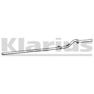 Труба выхлопного газа KLARIUS RN251H