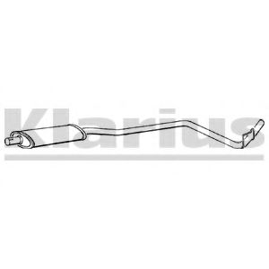 Средний глушитель выхлопных газов KLARIUS RN318J