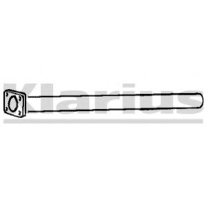 Труба выхлопного газа KLARIUS SB73M